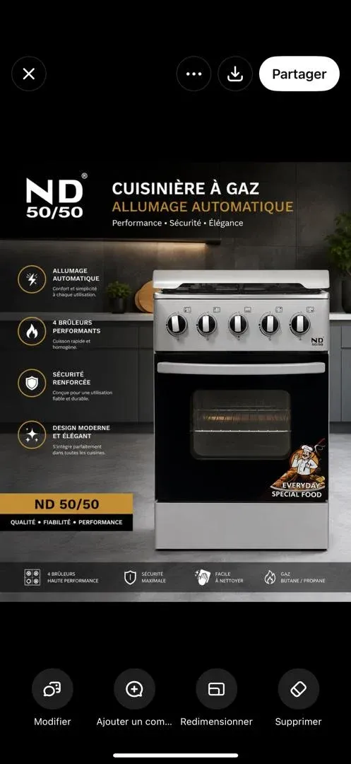 Cuisinière