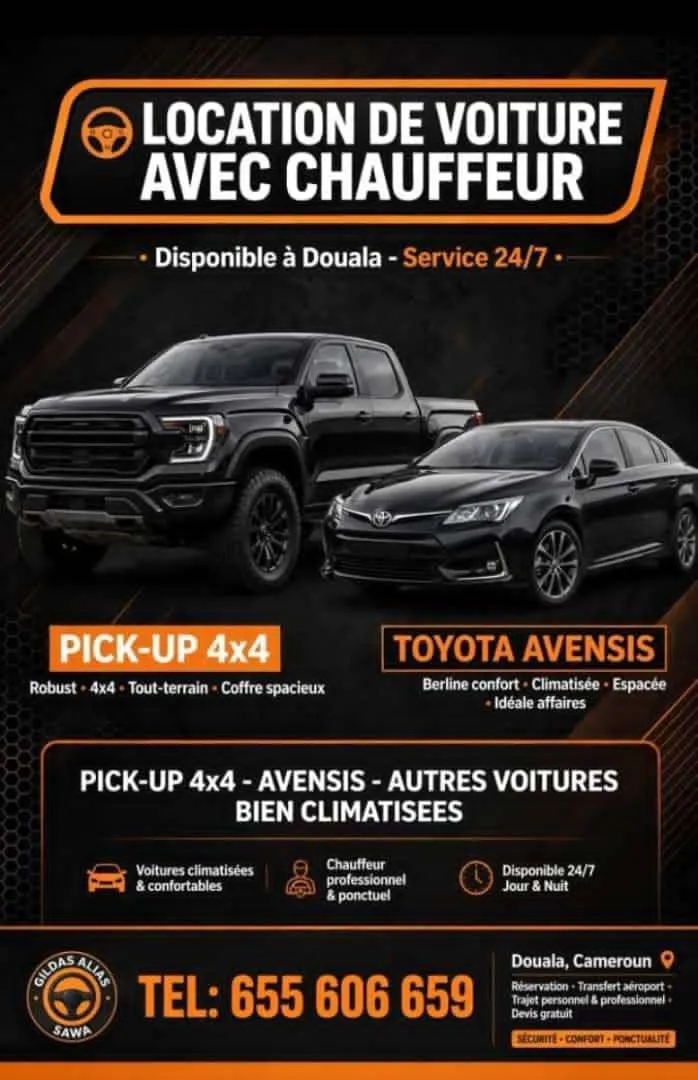 Gallery Photo 1 - Marketplace | Location De Véhicules Automobiles, Bonanjo, Douala, Cameroon | Vehicles & motors  > Cars & Trucks