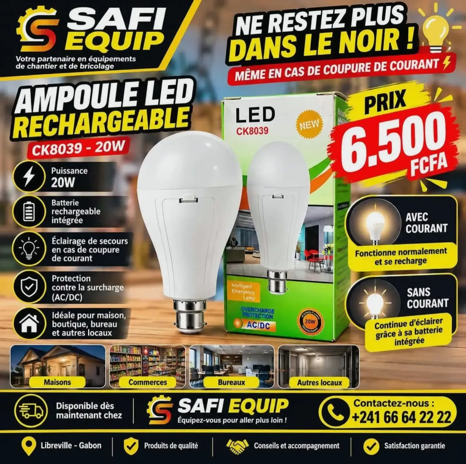 Main Photo - Marketplace | Ampoules Led, —, Libreville, Gabon | Services & Others  > All Other Items