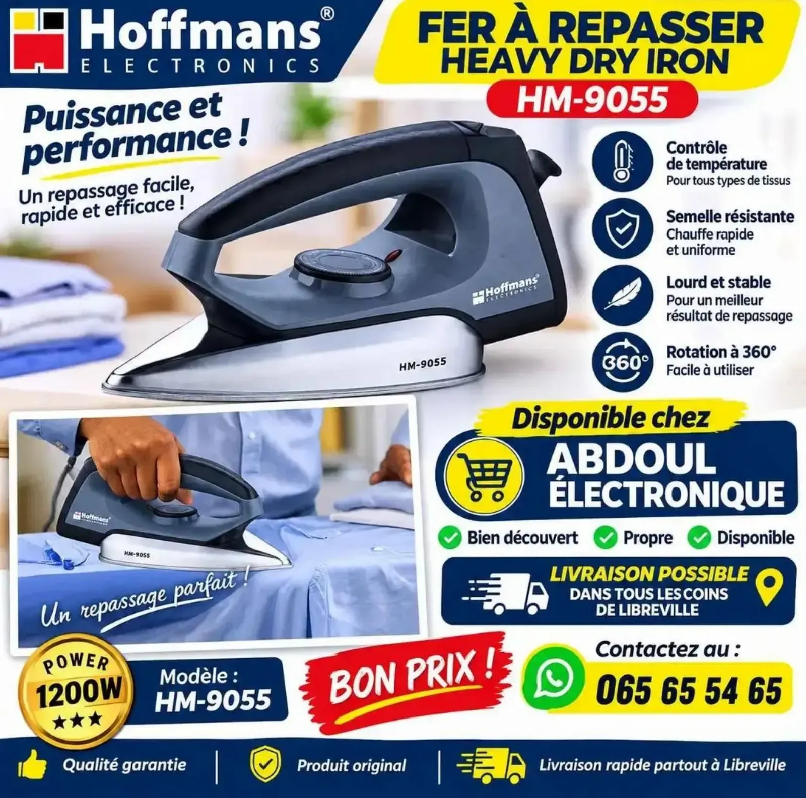 Main Photo - Marketplace | Fer À Repasser, All Libreville, Libreville, Gabon | Clothing, Shoes, & Others  > Others & Accessories