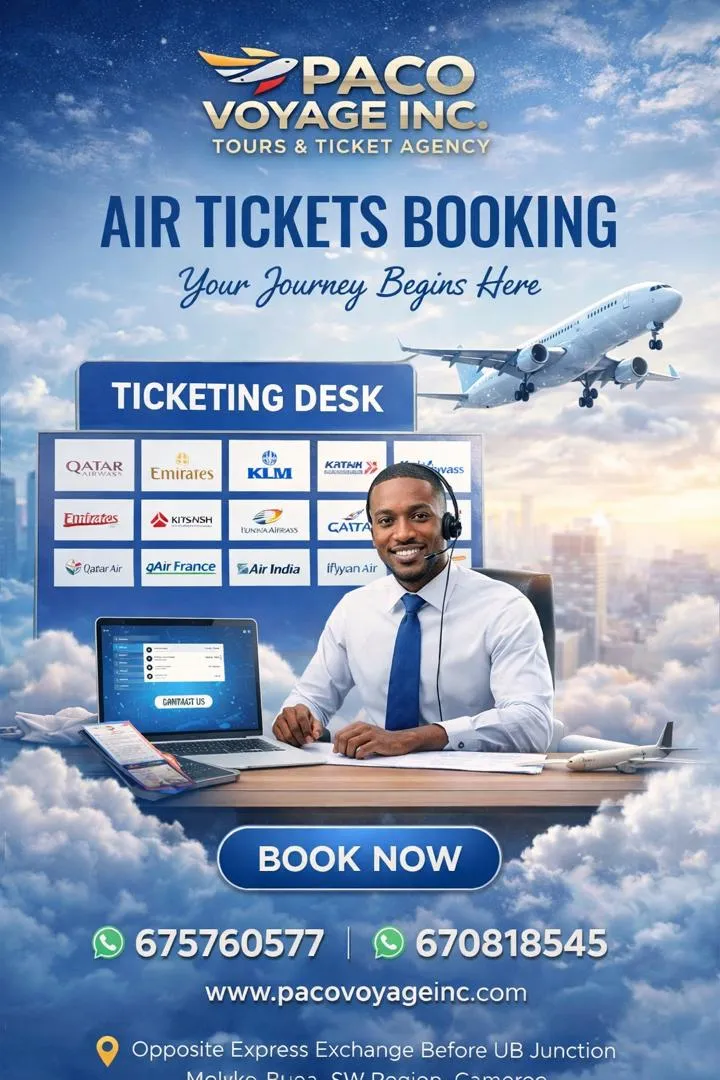 Main Photo - Marketplace | Air Tickets, Hotel Booking To All Destinations At Low Cost, Bonduma, Buea, Cameroon | Vehicles & motors  > Flying Vehicles