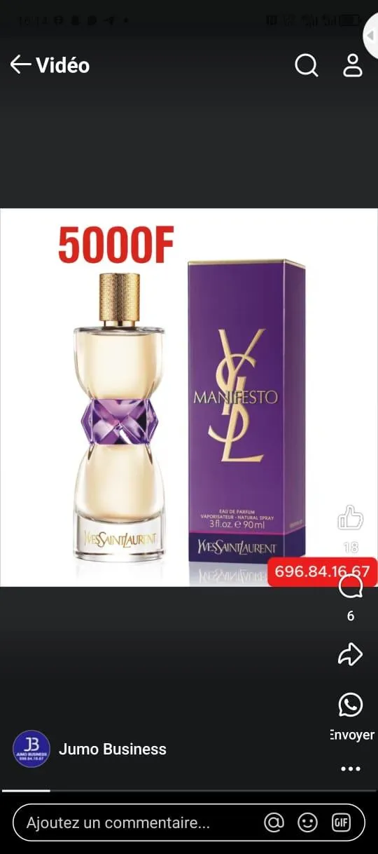 Gallery Photo 3 - Marketplace | Parfums Mixte, Akwa, Douala, Cameroon | Health & Beauty  > Other Health & Beauty