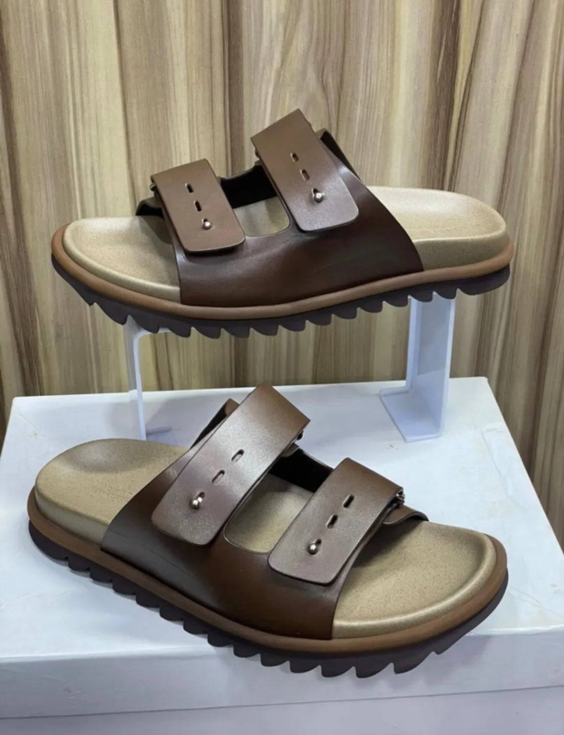 Gallery Photo 1 - Marketplace | Slippers, Simbock, Yaoundé, Cameroon | Clothing, Shoes, & Others  > Men's shoes