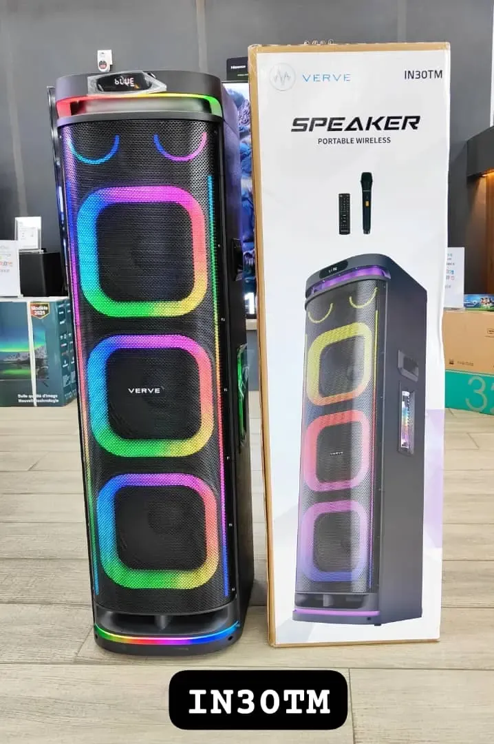 Main Photo - Marketplace | Party Speaker With Microphone, Akwa, Douala, Cameroon | Electronics & Media  > Audio & Speakers