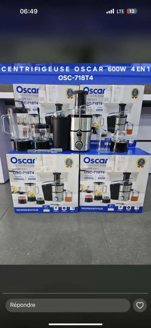 Gallery Photo 1 - Marketplace | Machines À Jus Plus Accessoires, Akwa, Douala, Cameroon | Home, Food & Garden  > Kitchen & Dining
