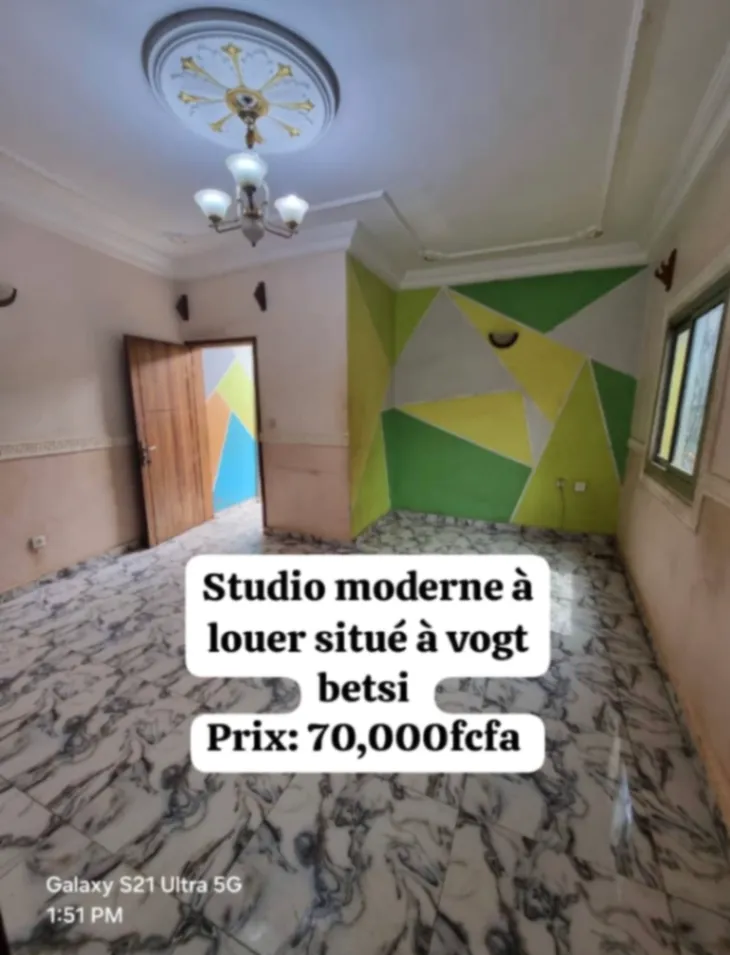 Main Photo - Real Estate | Apartment For Rent | Studio, Vogt betsi, Yaoundé, Cameroon