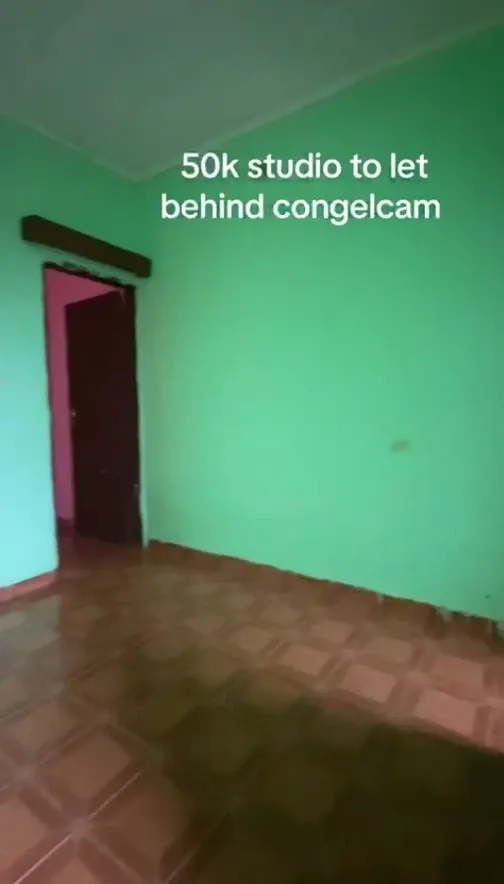 Spacious & Affordable Studio Apartment Behind Congelcam